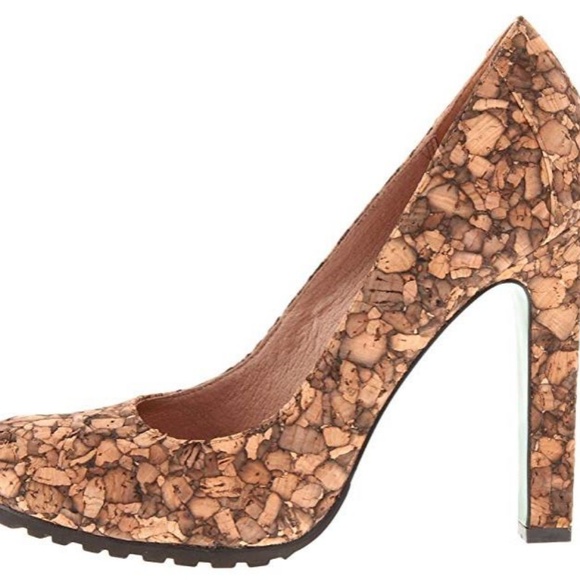 Donald J. Pliner Lisa Cork Heel 8M-NEW - Picture 7 of 7